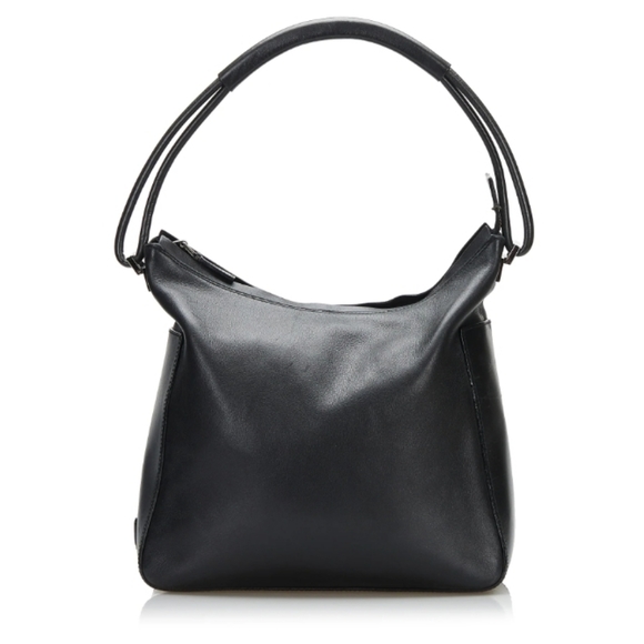 Gucci Bags Gucci Black Leather Shoulder Bag Poshmark